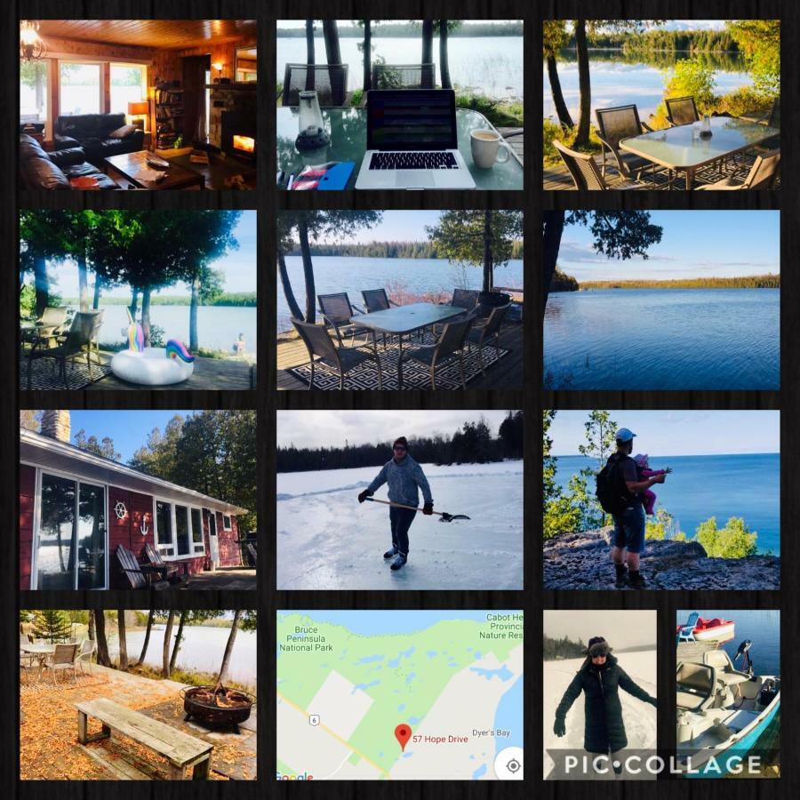 Lakefront Hope Lodge Miller Lake Extérieur photo